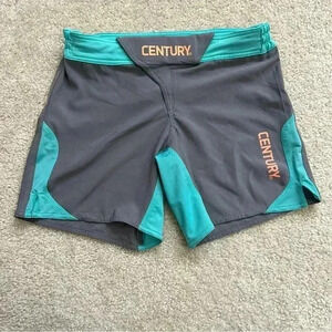 CENTURY Shorts Spider Monkey MMA Fight Boxing Martial Arts Shorts 7” Wm Sz 6.